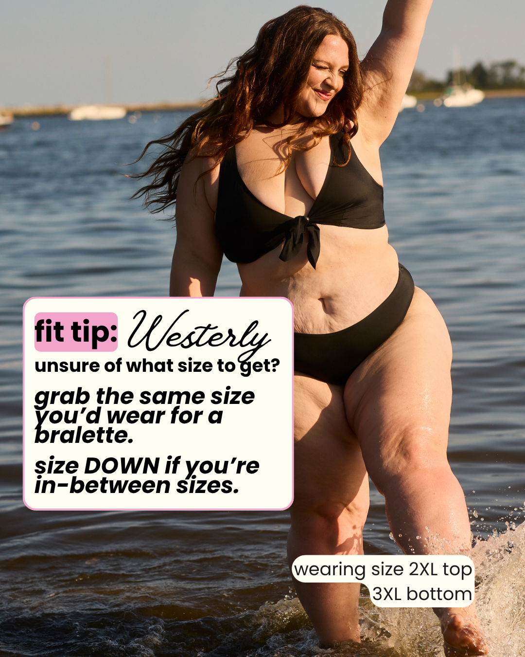 Westerly Tie-Front Bikini Top