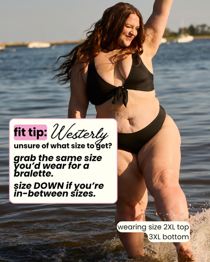 Westerly Tie-Front Bikini Top