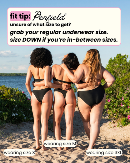 Penfield High-Waisted Thong Bikini Bottom