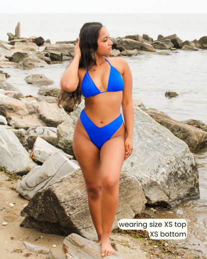 Penfield High-Waisted Thong Bikini Bottom