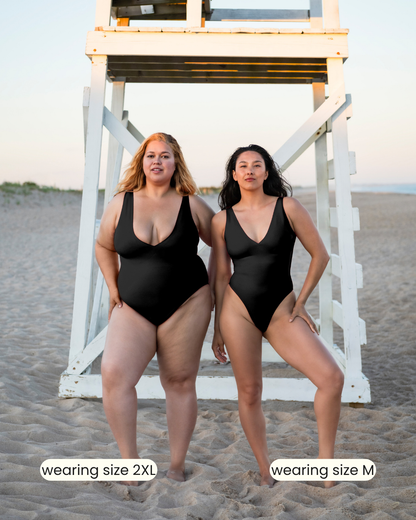 Bellows Plunge High-Cut One Piece