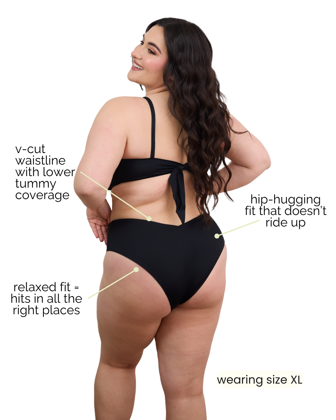 Jennings V-Cut High-Waisted Bikini Bottom | Limited Edition Colorway | FINAL SALE