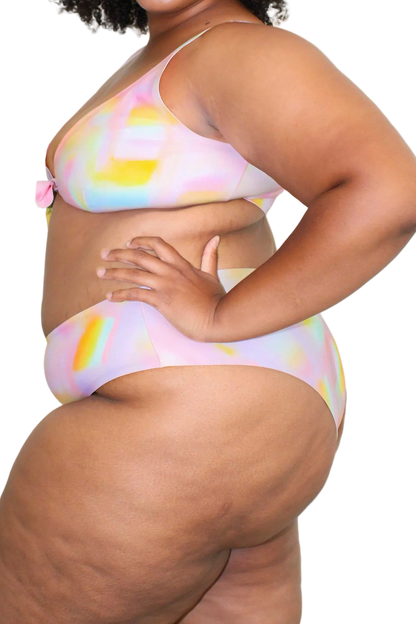 Jennings V-Cut High-Waisted Bikini Bottom | Limited Edition Colorway | FINAL SALE